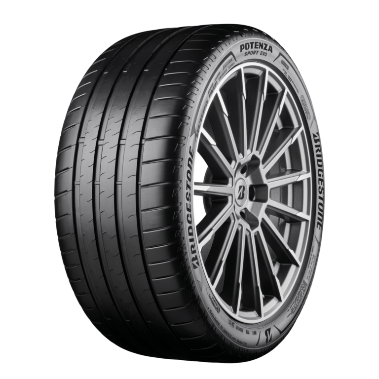 Bridgestone Potenza Sport Evo obljublja 5 % krajšo zavorno pot na mokrem in 15 % daljšo življenjsko dobo